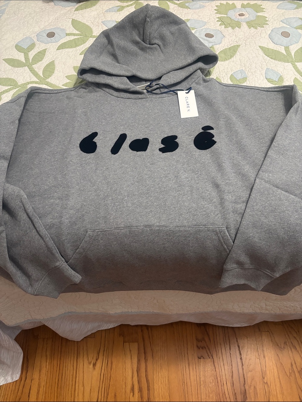 Clare V. “Blase” Le Boxy Hoodie Size XXL NWT